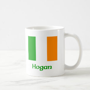 Irländsk flagga för Hogan Kaffemugg