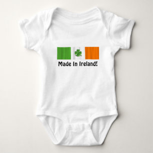 Irländsk flagga 'som göras i Ireland Tee Shirt