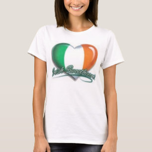 irländsk flagga tee