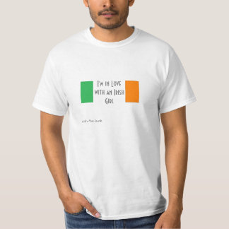 Irländsk flicka t-shirt
