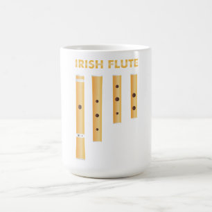 Irländsk flöjtmugg kaffemugg