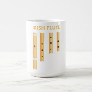 Irländsk flöjtmugg kaffemugg
