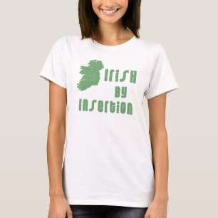 Irländsk genom infogning T-shirt