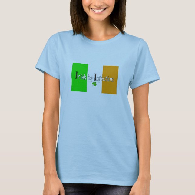 Irländsk genom injektion Kvinnors T-shirt (Framsida)