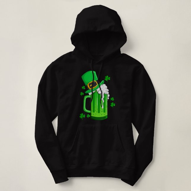 Irländsk Grönt med den där St. Patrick-dagen är ko T Shirt (Design framsida)