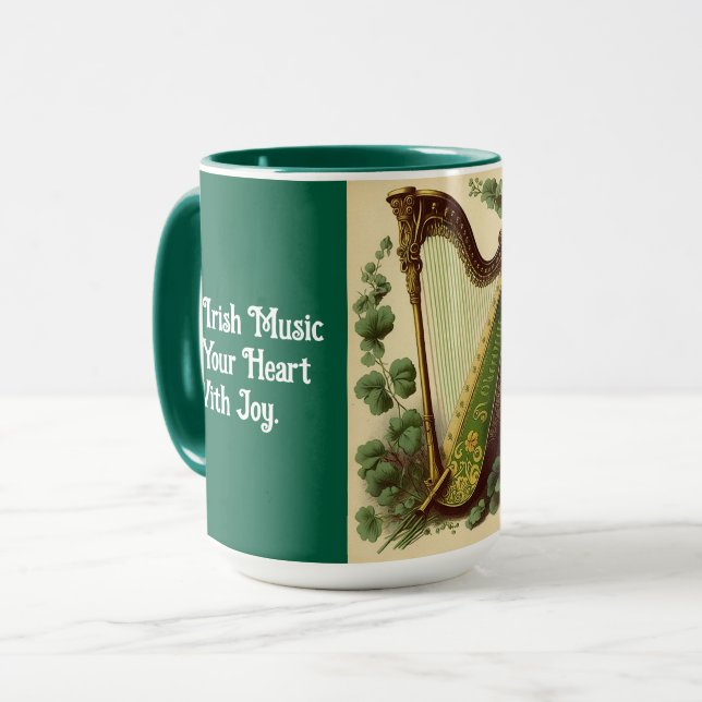 Irländsk Harp Kombomugg Mugg (Framsida vänster)