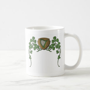 Irländsk harpa kaffemugg