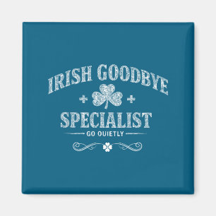 Irländsk hej då specialist rolig st patricks dag magnet