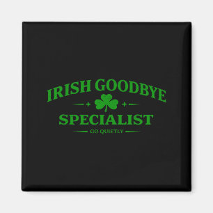 Irländsk hej då specialist rolig st patricks dag magnet