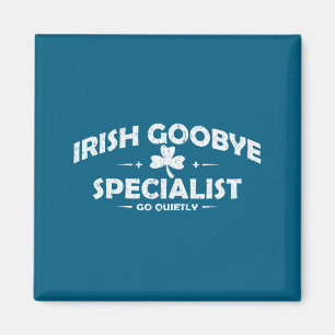 Irländsk hej då specialist rolig st patrick's day magnet