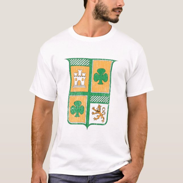 Irländsk heraldik t-shirt (Framsida)