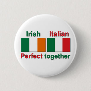 Irländsk italienare - perfekt tillsammans! knapp