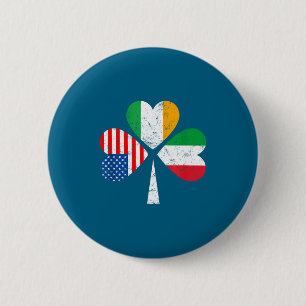 Irländsk italiensk amerikansk flagga Irland Italie Knapp