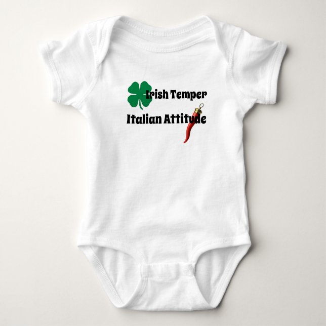 Irländsk italiensk inställning för humör | t-shirt (Framsida)
