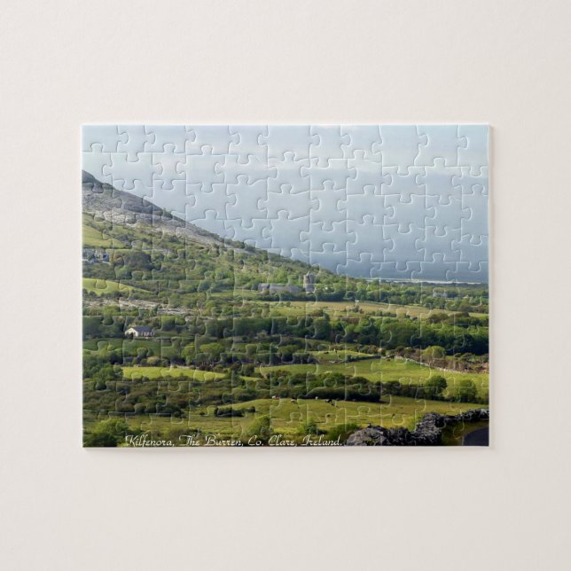 Irländsk jigsaw, Kilfenora, Co. Clare, Irland Pussel (Horisontell)