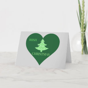 Irländsk jul helgkort