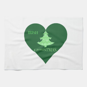 Irländsk jul kökshandduk