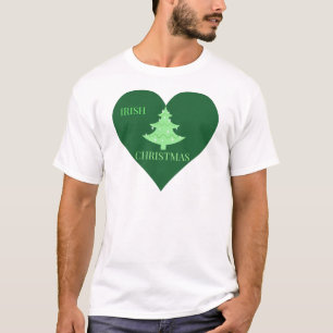 Irländsk jul t-shirt