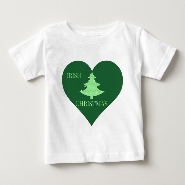 Irländsk jul tee shirt (Framsida)