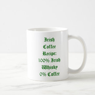 Irländsk kaffehumormugg kaffemugg