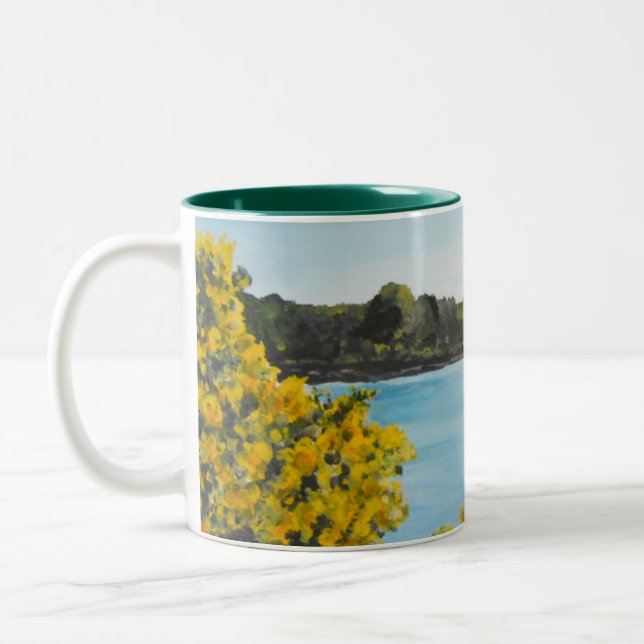 Irländsk kaffekopp Irland Lough Dan, Irland (Vänster)