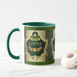 Irländsk kaffekopp St, Paddys personliga mugg