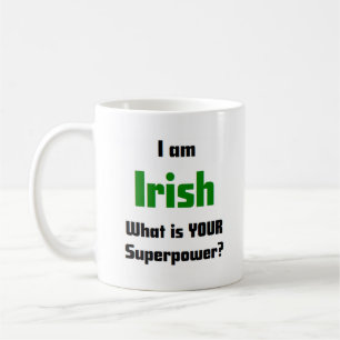 irländsk kaffemugg