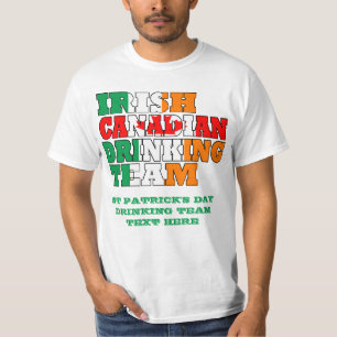 Irländsk kanadensisk st patricks day t shirt