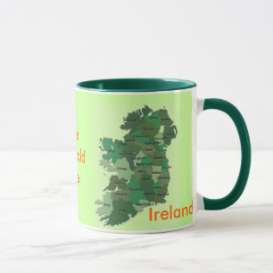 Irländsk länkartaIrland mugg
