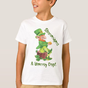 Irländsk Leprechaun Guldskål Tee