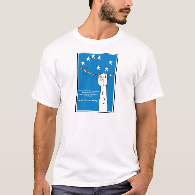 Irländsk medborgarearméT-tröja Tee Shirt (Framsida)