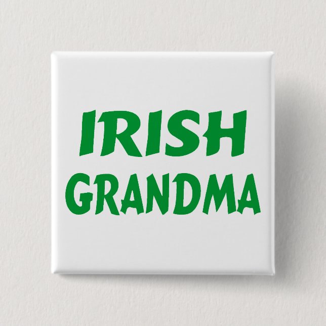 Irländsk mormor knapp (Framsida)