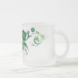 Irländsk mugg för nätt Shamrock