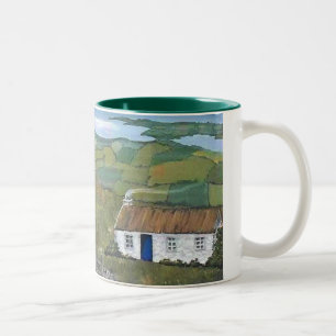 Irländsk mugg kaffekopp Irland Bantry Bay Irland