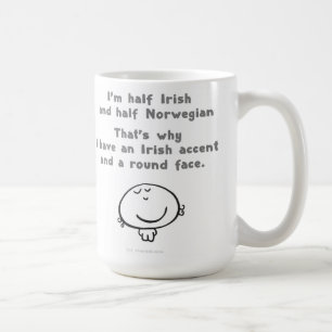 irländsk norrman kaffemugg