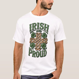 Irländsk Och Stolt T-Shirt