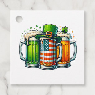 Irländsk öl Irland St Patricks Day Drickfest Gåvor Etiketter