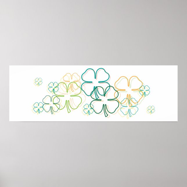 irländsk oskärpa poster (Framsidan)