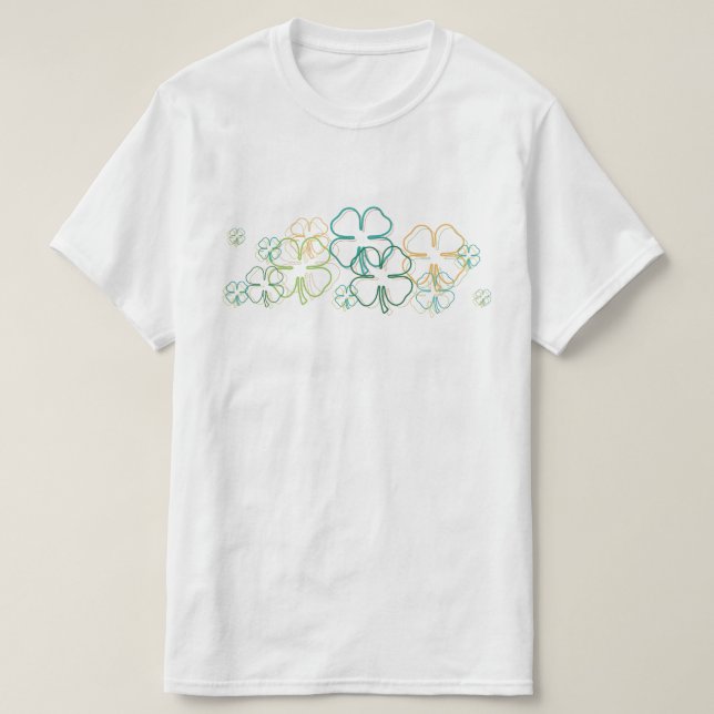 irländsk oskärpa t-shirt (Design framsida)
