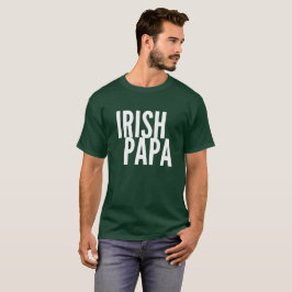 Irländsk pappa t-shirt
