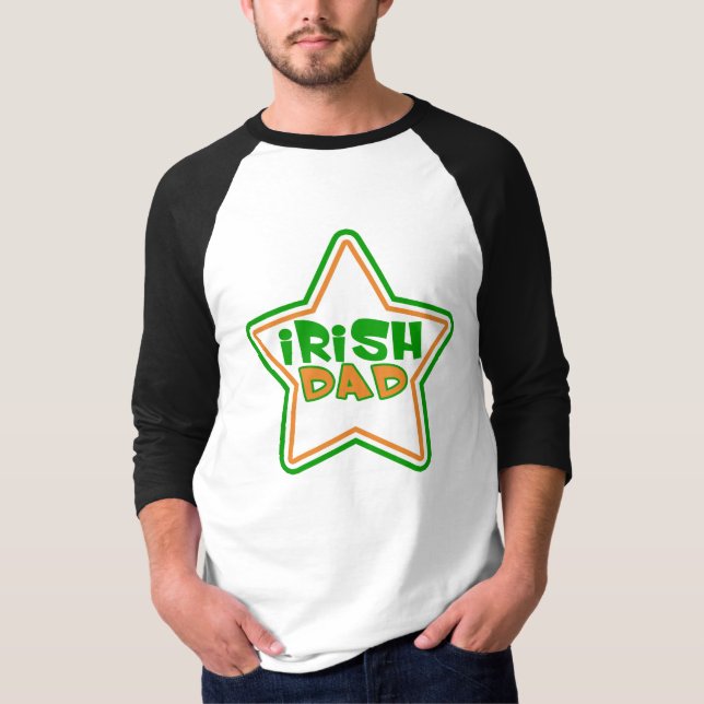 Irländsk pappaT-tröja Tee (Framsida)