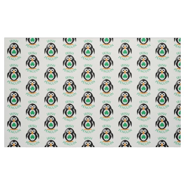 Irländsk pingvin tyg (Fat Quarter)