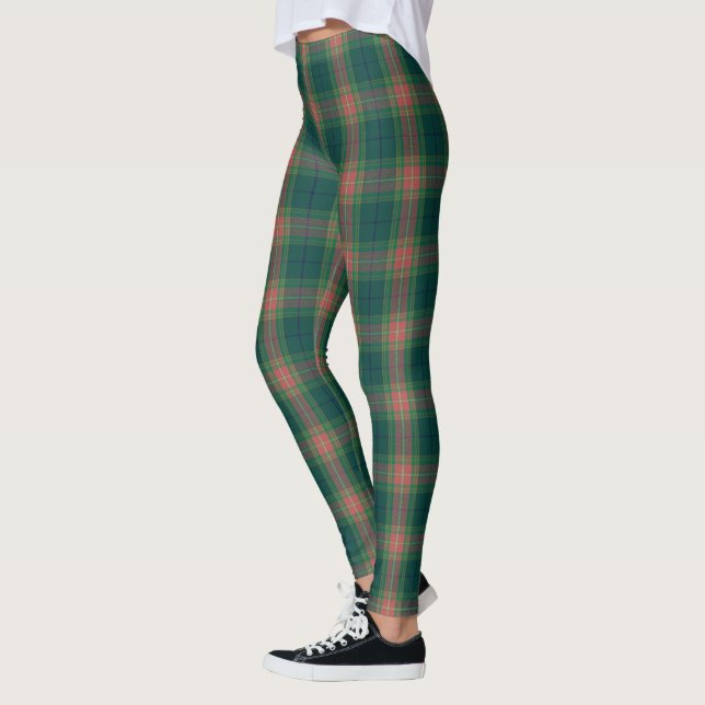 Irländsk pläd för klanGallagher Tartan Leggings (Vänster)