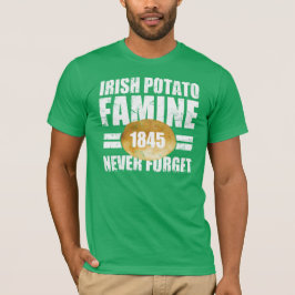 Irländsk potatissvält t-shirt