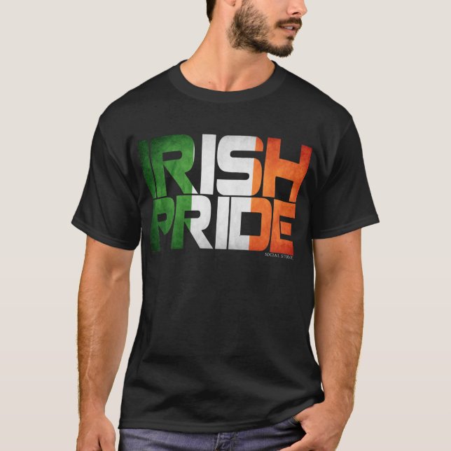 Irländsk pride t shirt (Framsida)