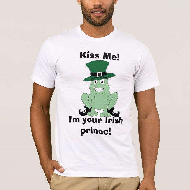 Irländsk Prince T-tröja Tee Shirt (Framsida)