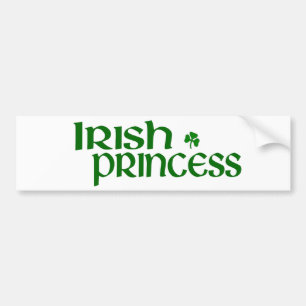 Irländsk Princess Bildekal
