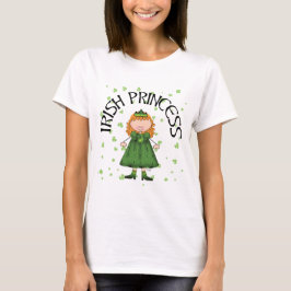 Irländsk Princess Rödhårig T-shirt