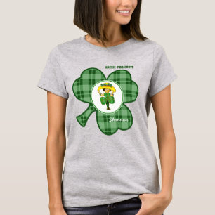 Irländsk Princess. Sts Patrick dagT-tröja T-shirt