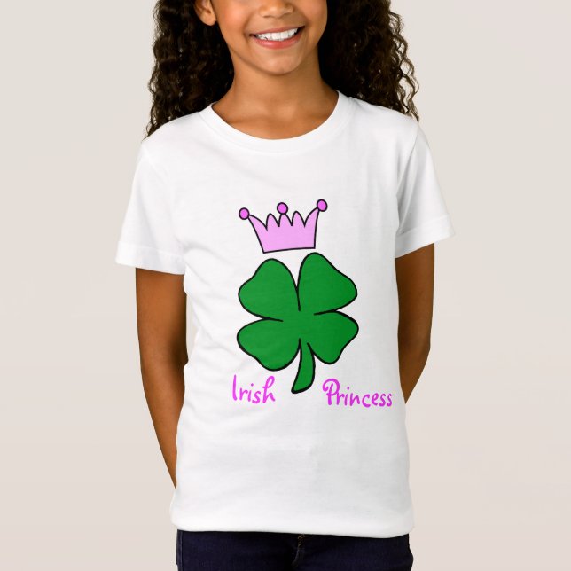 irländsk princess. t shirt (Framsida)